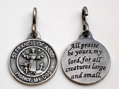 St Francis of Assisi Pet Medals and Charms