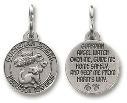 Guardian Angel Pet Dog Charms