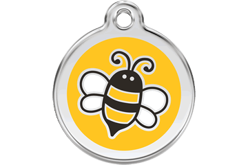 Bumble Bee Enamel Pet ID Tags - 3 Colors