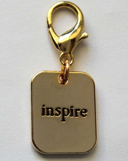 Gold Inspire Pet Tags